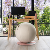 white exercise ball, ivory exercise ball, exercise ball, fitness ball, swiss ball, wellness ball, yoga ball, gym ball, stability ball, balance ball, sitting ball, ball chair, esfera ball, ergonomic chair, office chair, desk chair