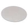 A champagne coloured sit/stand stability mat used for standing desks and under your ball chair on slippery surfaces.