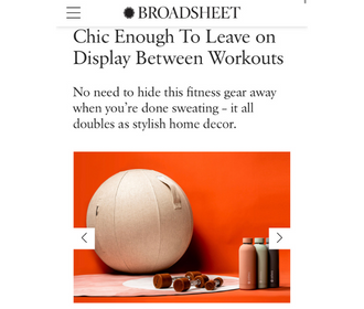 esfera designs featured in broadsheet article